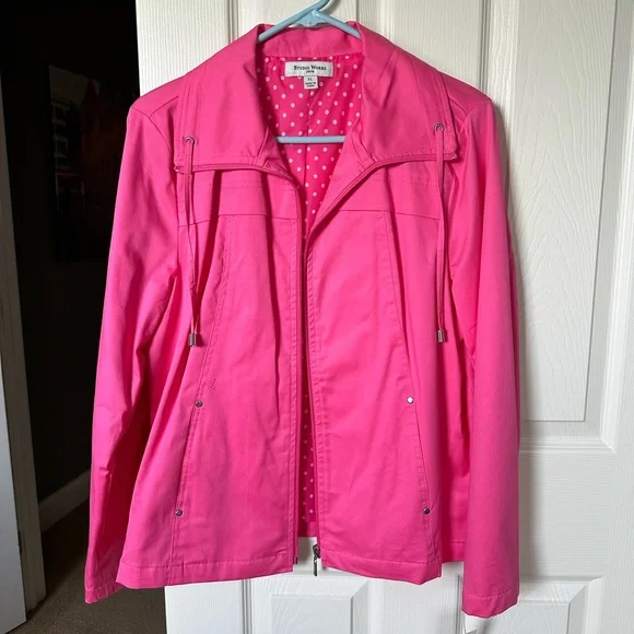 NWT PL Studio Works Pink Jacket - Picture 1 of 4